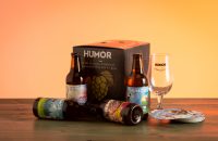 Christmas GIFT BOX (4 beers + 1 HUMOR glass)